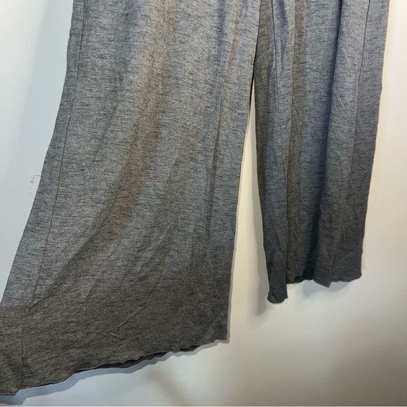 Athleta Pants Wide Leg Gray Modal Elastic Waist Size Medium - Picture 9 of 12